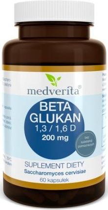Medverita Beta Glukan 1,3 / 1,6 D 200mg 60 kaps