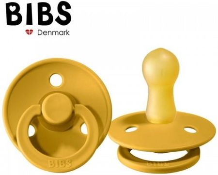 Bibs Smoczek Uspokajający Kauczuk Hevea M 6+ Mustard