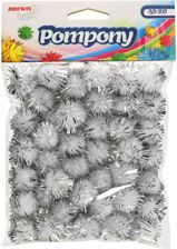 Zdjęcie Brewis Pompony Metaliczne 2Cm Srebrne 40Szt (Vb8776) - Tłuszcz