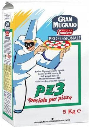 Profesjonalna włoska mąka 00 na pizzę PZ3 5kg
