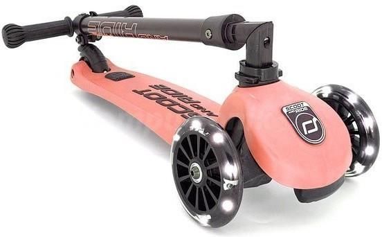 Scootandride Highwaykick 3 Led Peach