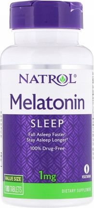 Natrol Melatonina 1 mg, 180 tabletek