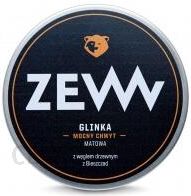 Zew For Men Glinka Mocny Chwyt Matowa Glinka do włosów z węglem drzewnym 100 ml 