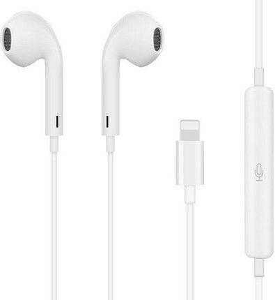 Słuchawki douszne iPhone Lightning HOCO L7 Plus Original Series Converse białe