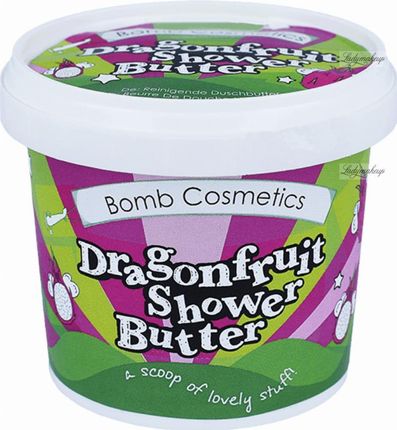 Bomb Cosmetics Dragonfruit Shower Butter Myjące Masło Pod Prysznic Smoczy Owoc 320g
