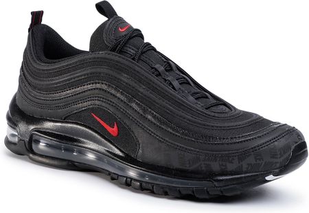 air max 97 trainers black university red black