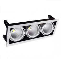 SPECTRUM MODERN-DAY 4X1LED COB CITIZEN 40ST 230V 4X27W IP20 WW DOWNLIGHT SQUARE + ZASILACZ (SLI015013WW_230V)