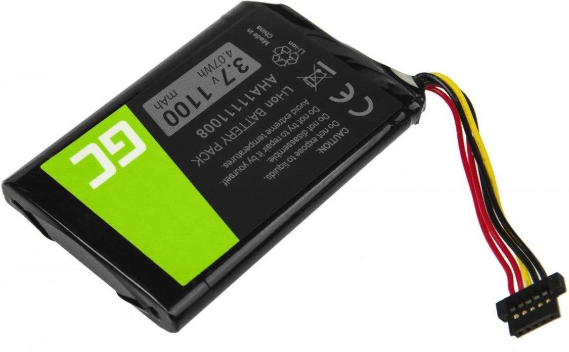 AboutBatteries Battery for TOM-TOM GO 740 LIVE, 3.7V, 1100mAh, Li-Ion