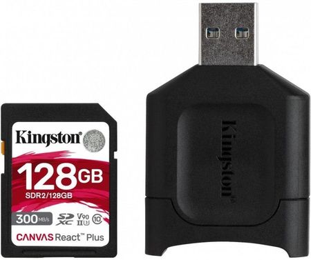 KINGSTON Canvas React Plus SD 128GB 300/260MB/s (MLPR2128GB)