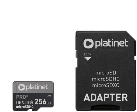 PLATINET microSDXC 256GB class10 U3 A2 (PMMSDX256UIII)