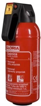 Gaśnica proszkowa Gloria P 2 GM 2kg ABC EN 3