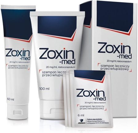 Zoxin-med Szampon leczniczy przeciwłupieżowy 6ml