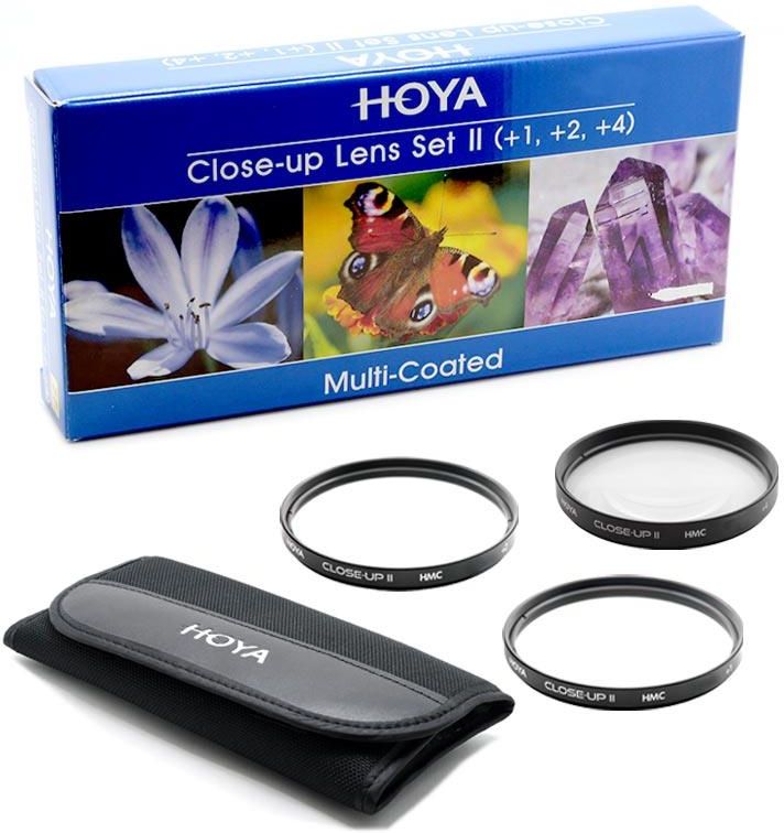 Hoya HMC Set de Filtres Gros Plan II (+1, +2, and +4