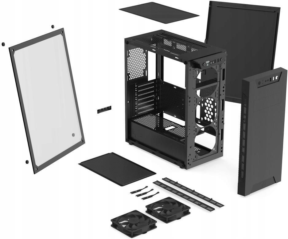 SilentiumPC Armis AR6 TG ATX (SPC255) - zdjęcie 6 SilentiumPC Armis AR6 TG ATX (SPC255)