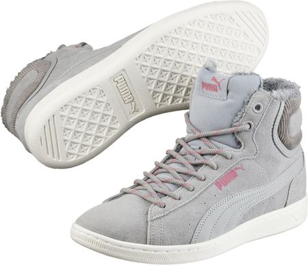 Buty Puma Vikky Mid Corduroy 36372903 szary Ceny i opinie