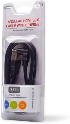 SAVIO CABLE DISPLAYPORT 3M V1.2 CL-137