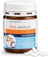 Zdjęcie Sanct Bernhard Cynk + Witamina C 120 tabl do ssania - Lwówek Śląski
