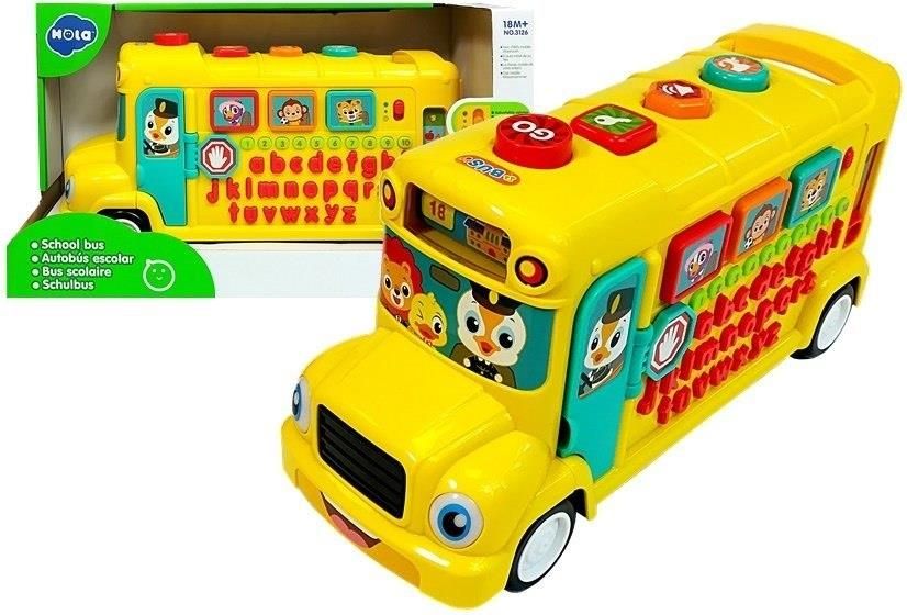Interaktywny Autobus Hola Nauka Liter I Cyfr - Ceny i opinie - Ceneo.pl