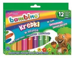 Zdjęcie Kredki W Sztyfcie Bambino 12 Kolorów - Wschowa