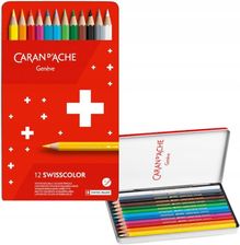 Zdjęcie Kredki Caran D'Ache Swisscolor Aquarelle 12Kolorów - Libiąż