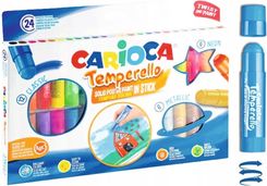 Zdjęcie Carioca Farby w sztyfcie Temperello 24 kolory - Kościan