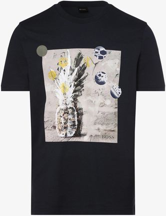 BOSS Casual T-shirt męski – Troaar 4, niebieski Ceny i opinie