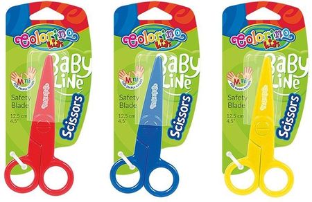 Colorino Kids Nożyczki plastikowe 12,5 cm blister 92562PTR