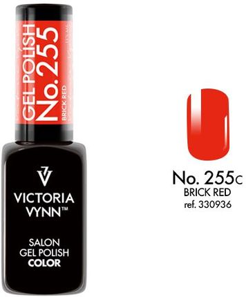 victoria vynn Lakier hybrydowy Gel Polish Color BRICK RED nr 255  8ml