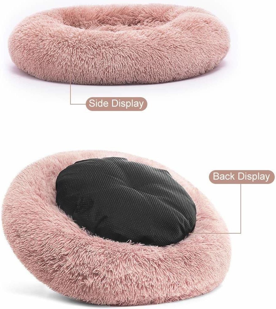 Unizoo Legowisko Dla Psa I Kota Pluszowe M 60Cm Ciepłe Bladoróżowe - zdjęcie 2 Unizoo Legowisko Dla Psa I Kota Pluszowe M 60Cm Ciepłe Bladoróżowe