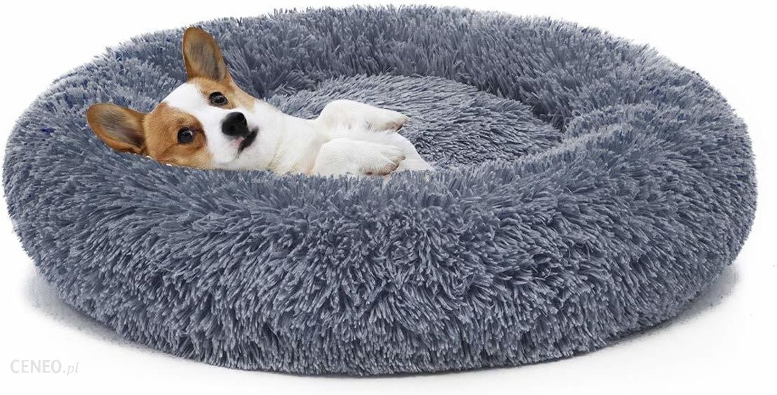   „Unizoo“ šunų ir kačių lovų pliušinis Xs 40cm šiltas tamsiai pilkas