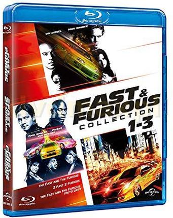 Fast & Furious 1-3: Tuning Collection (Szybcy i wściekli 1-3) [3xBlu-Ray]