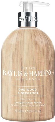 Baylis & Harding Mydło W Płynie Do Rąk Elements Oud Wood Bergamot Hand Wash 500 Ml