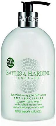 Baylis & Harding Mydło W Płynie Do Rąk Jasmine And Apple Blossom Anti-Bacterial Hand Wash 500Ml