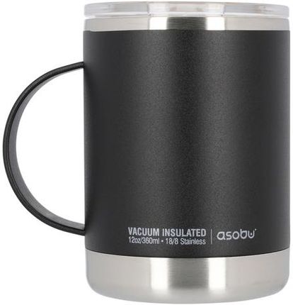 Asobu Ultimate Coffee Mug Czarny Kubek 360Ml