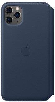 Apple Leather Folio do iPhone 11 Pro Max błękit (MY1P2ZMA)