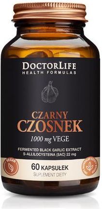 Doctor Life Czarny czosnek 1000 mg - 60 kaps.