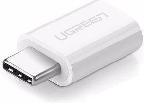Ugreen Adapter USB Ugreen Ugreen adapter z micro USB na USB Typ-C Biały (UGREEN_20200302153257)
