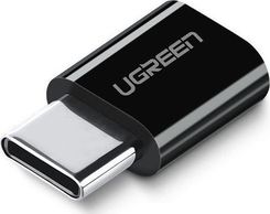 Zdjęcie Ugreen Adapter USB Ugreen Ugreen adapter z micro USB na USB Typ-C Czarny (UGREEN_20200302153633) - Tłuszcz