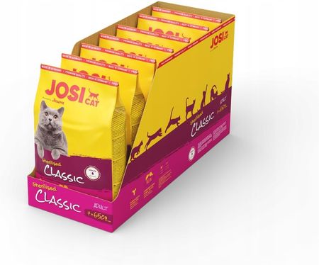 JosiCat Sterilised Classic 7x650g