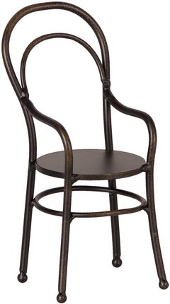 Maileg Metalowe Krzesełko Mini 13Cm Vintage Black (11910900)