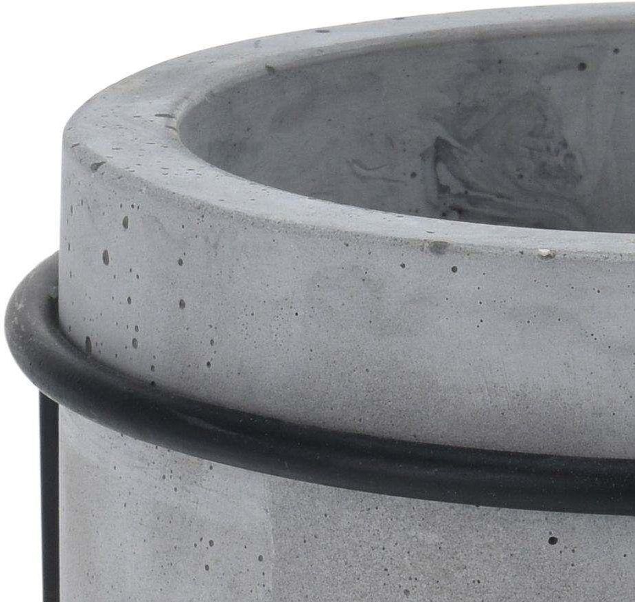 DONICZKA OSŁONKA BETONOWA NA STOJAKU METALOWYM - zdjęcie 3 DONICZKA OSŁONKA BETONOWA NA STOJAKU METALOWYM