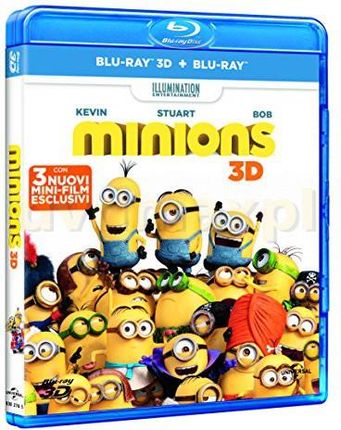 Minions (Minionki) [Blu-Ray 3D]+[Blu-Ray]