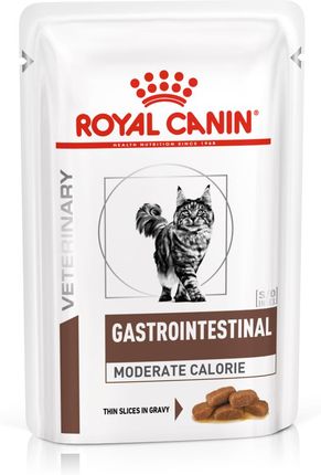 Royal Canin Veterinary Diet Gastro Intestinal Moderate Calorie GIM35 w sosie 12x85g