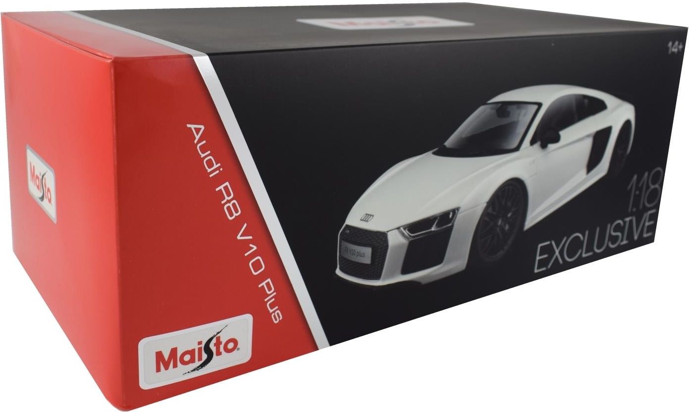 Maisto Audi R8 V10 Plus 1/18 38135 Exclusive - Ceny i opinie