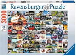 Zdjęcie Ravensburger Puzzle 3000El. 99 Momentów Kampera Vw - Pionki