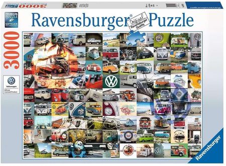 Ravensburger Puzzle 3000El. 99 Momentów Kampera Vw