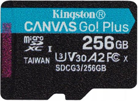 Kingston Canvas Go! Plus MicroSD 256GB (SDCG3/256GBSP)