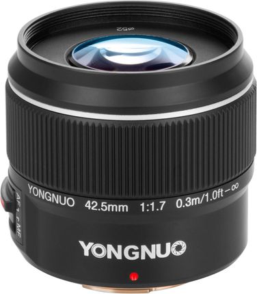 Yongnuo YN1139 42.5 mm f/1.7 do Micro 4/3