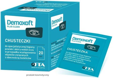 Demoxoft PLUS Clean - chusteczki 20szt
