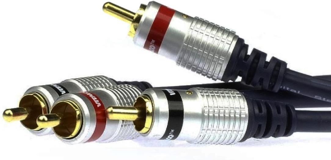 Kabel 2xRCA Cinch / 2xRCA Cinch VITALCO RKD200 1m - Opinie i
